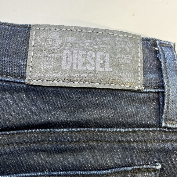 Diesel Industry Grupee Super Slim Skinny Low Waist Size 27 - Picture 10 of 16